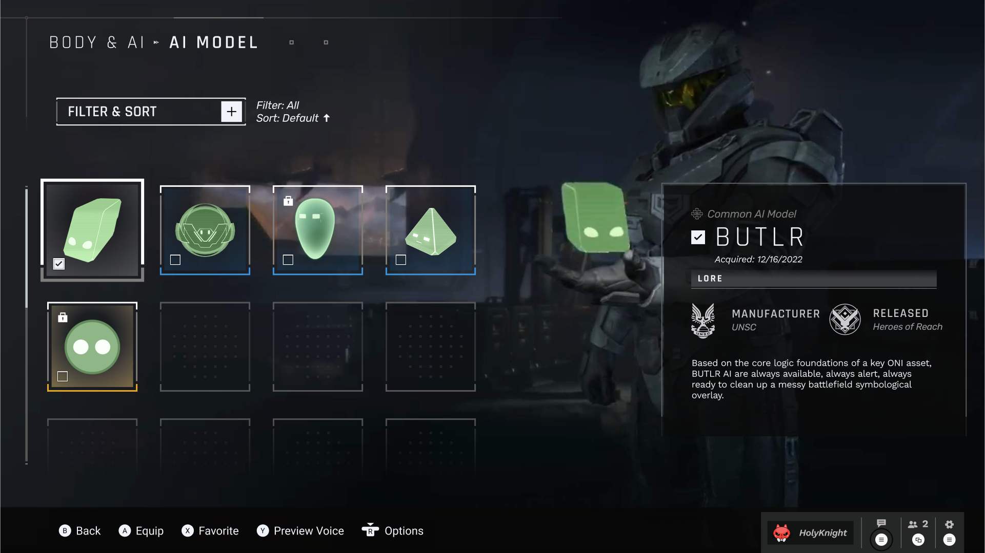 Halo Infinite - UI/UX Design