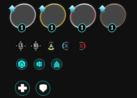 some of the icons designed